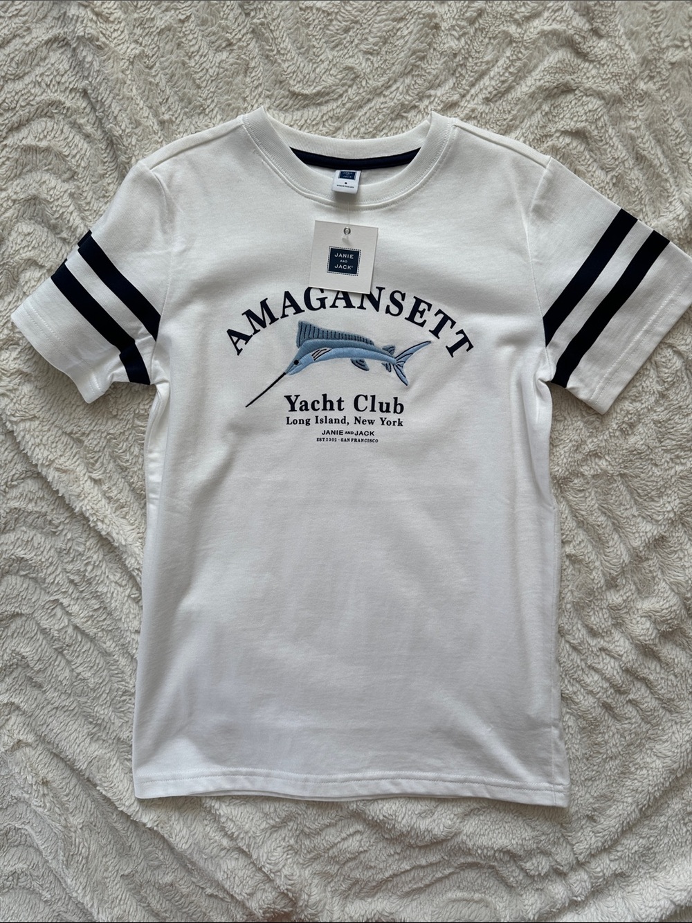 Janie and Jack Embroidered Tee